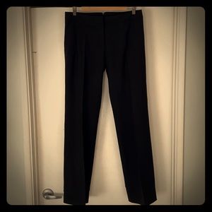 Reiss high waisted black trousers